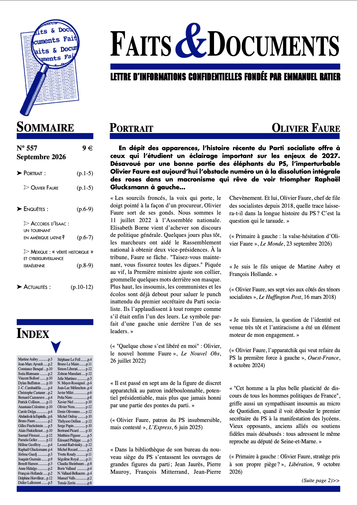 sommaire