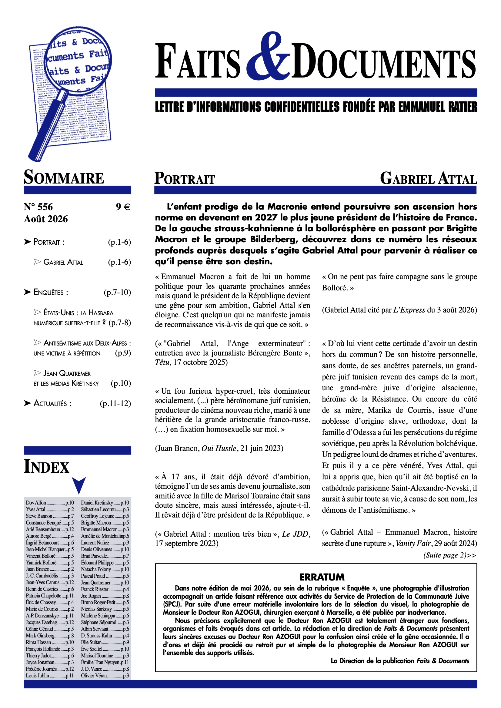 sommaire